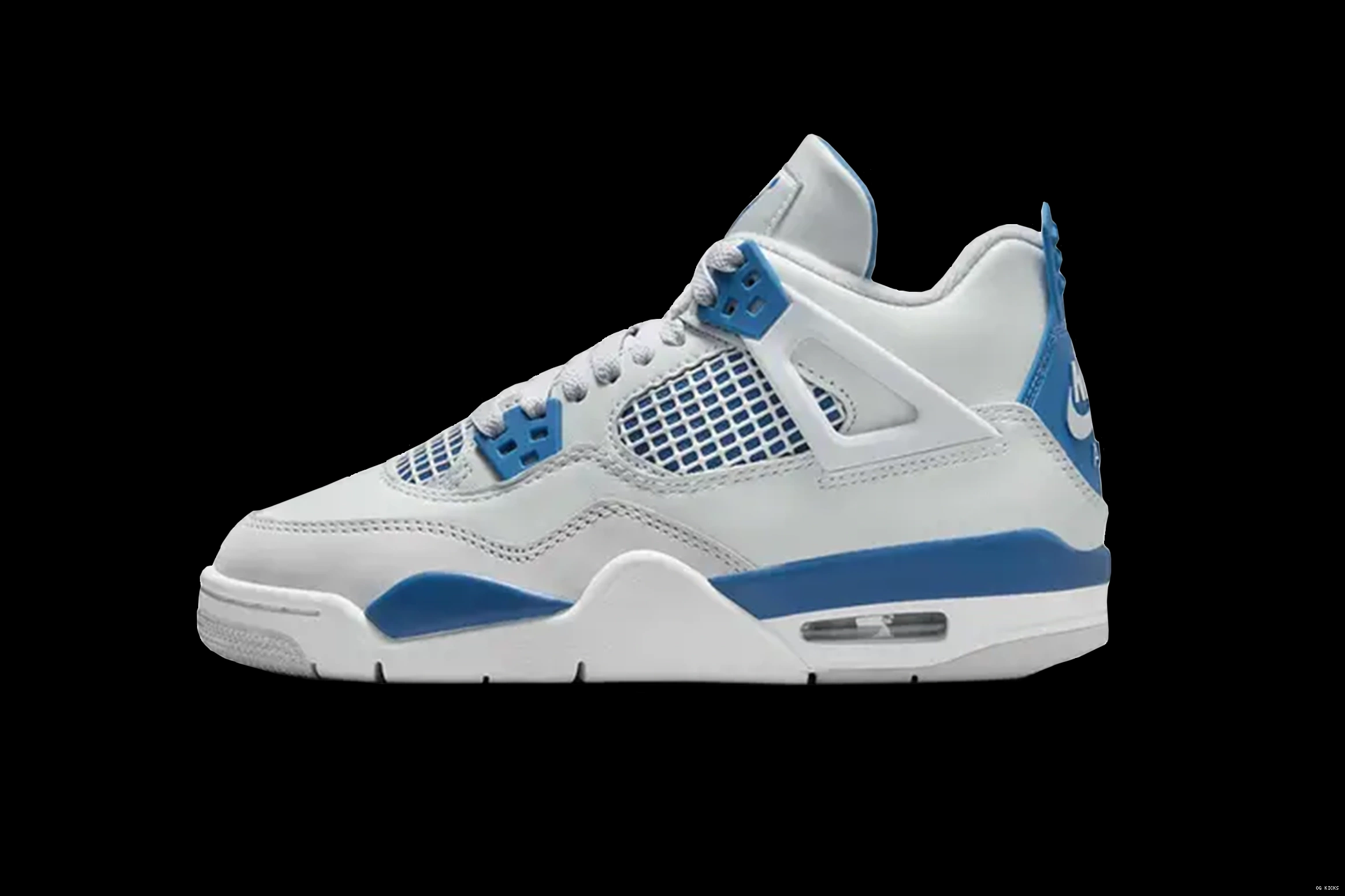 Military 2024 Retro GS Blue Jordan 4 0804